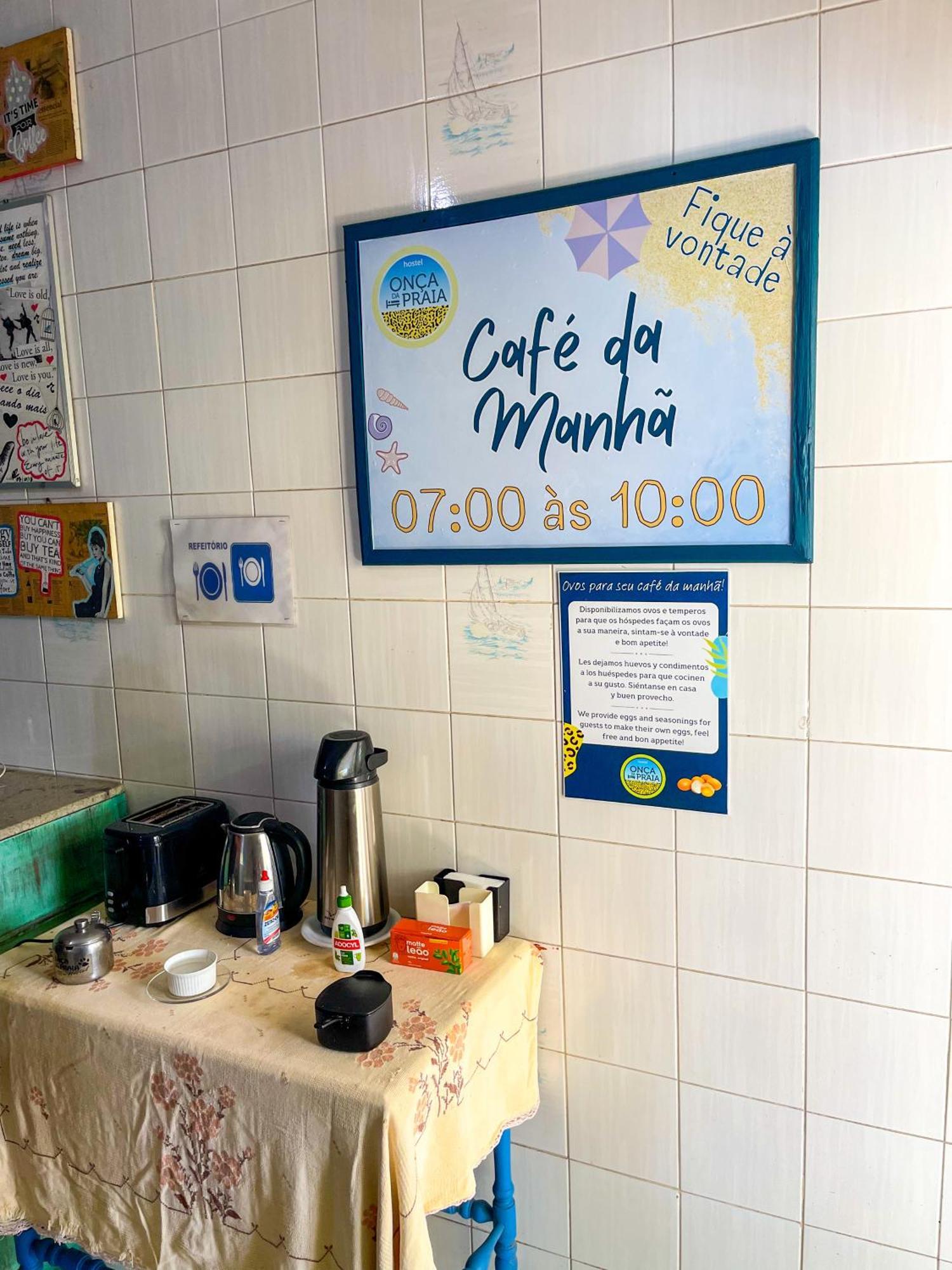 Onca Da Praia Hostel Vitória Exterior foto